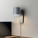 Rotatable Cylindrical Adjustable Wall Sconce Lamp