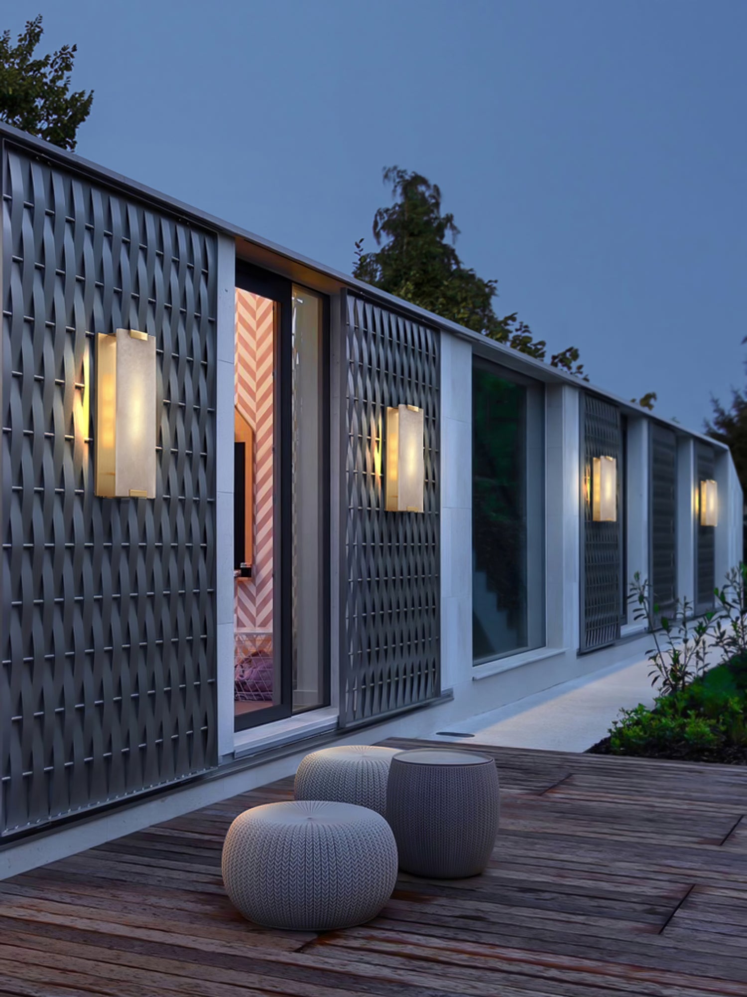 Kinkiet Roux Alabaster