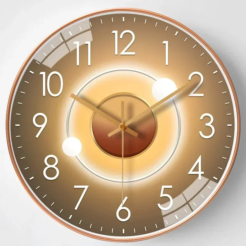 Leiser Wanduhr, elegant, passend für Innenräume