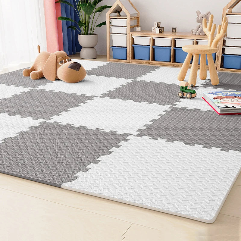 Tapis de jeu coloré et doux pour enfants – Tapis de sol épais en mousse pour tout-petits