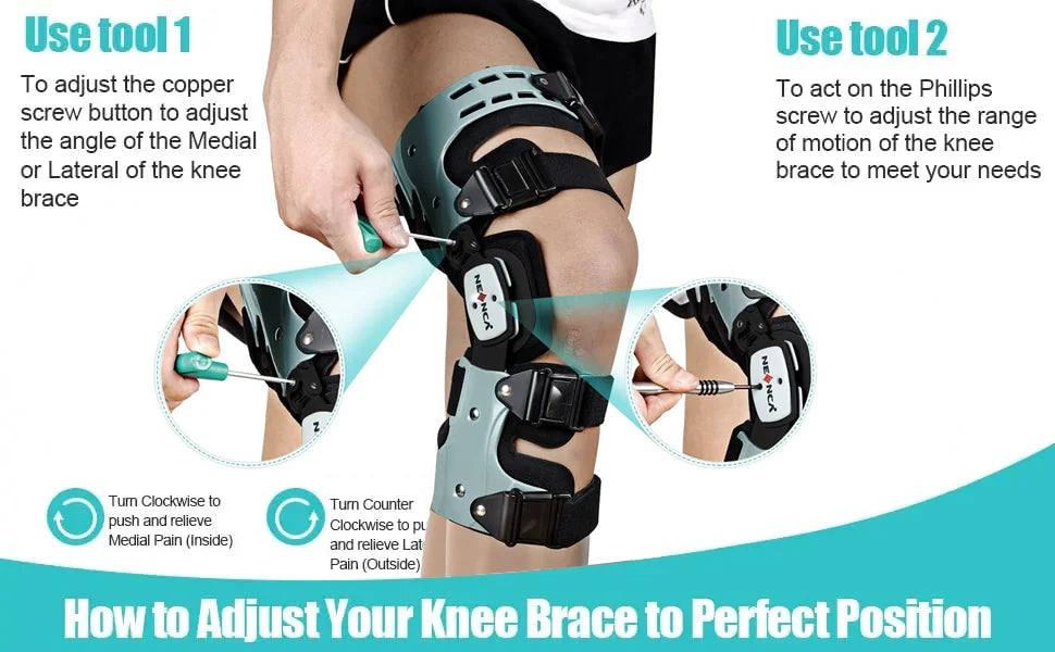 Durable Advanced Knee Stabilizing Brace – Pain Relief for Bone-on-Bone Arthritis