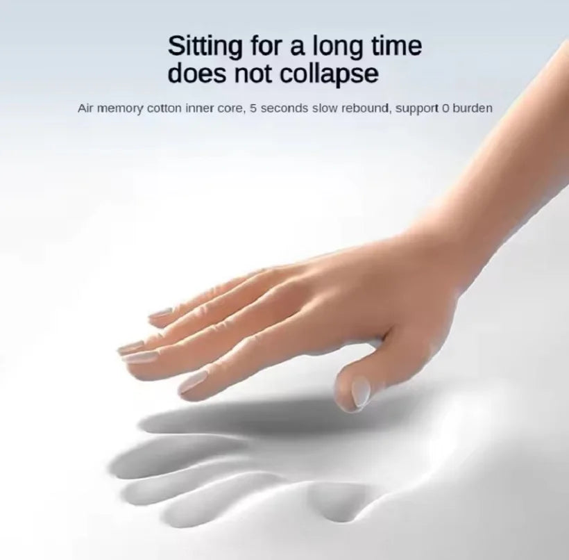 Poduszka do siedzenia z pianki pamięciowej – wsparcie dla kości ogonowej i poprawa postawy