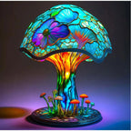 Lampe de table décorative champignon lumière d'ambiance douce