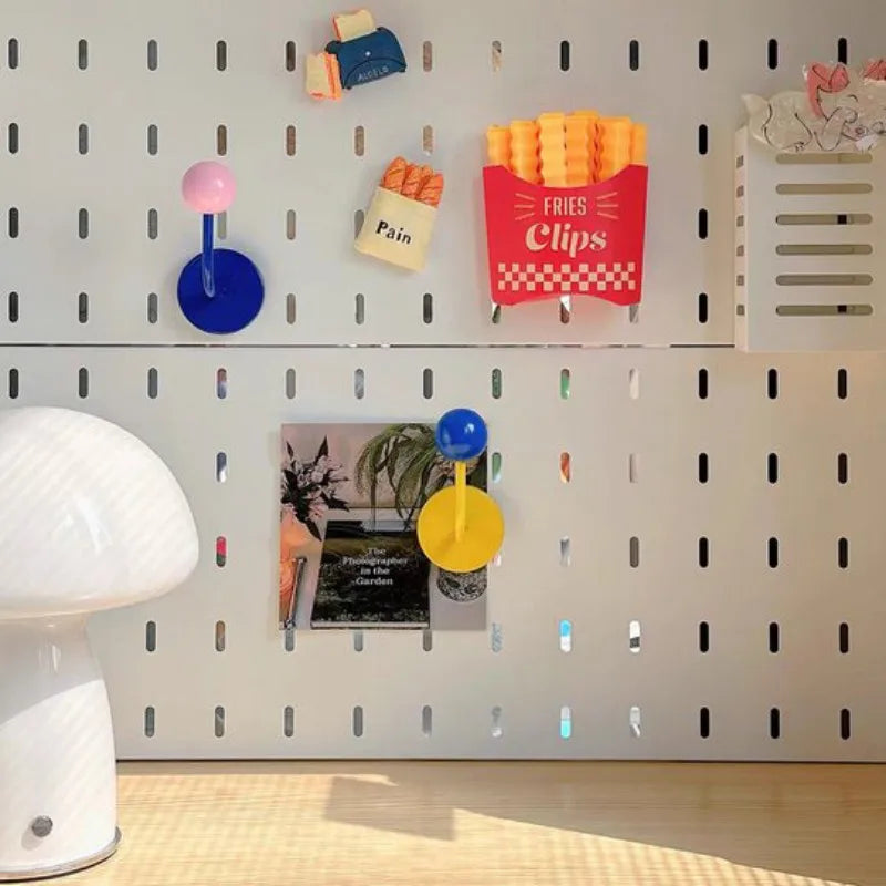 Vintage magnetyczny haczyk ścienny do organizacji domu