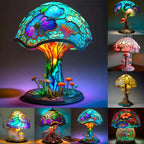 Lampe de table décorative champignon lumière d'ambiance douce