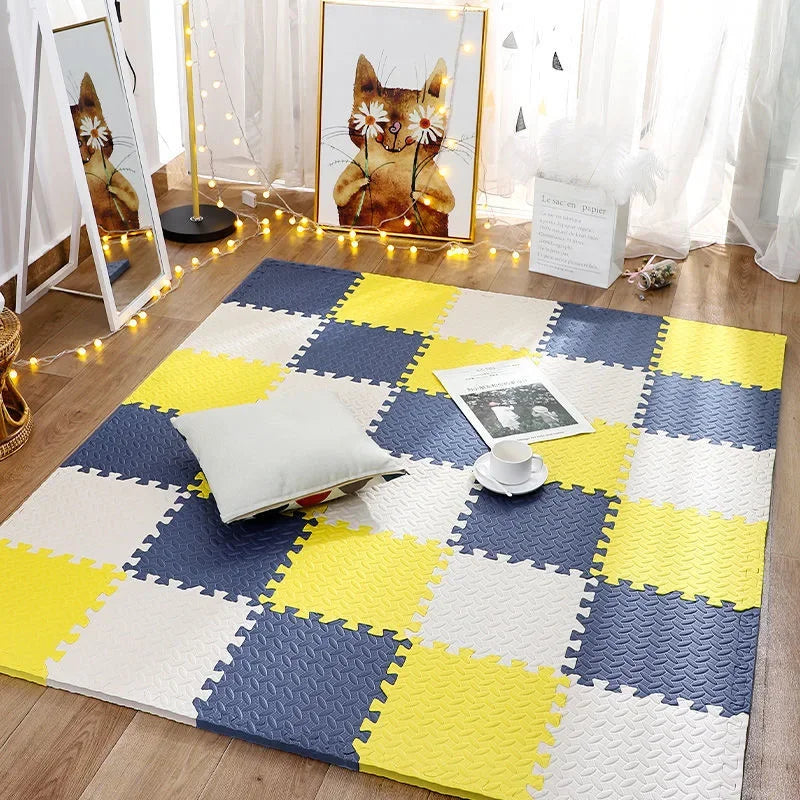 Colorful soft play mat for children – Thick foam floor mat for toddlers
