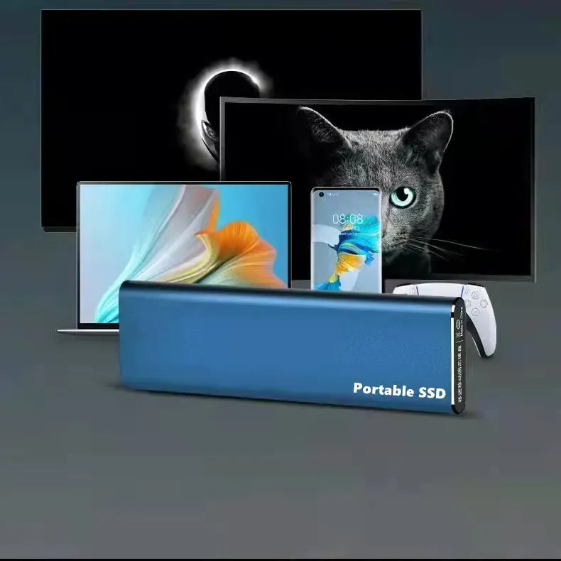 Unità SSD esterna portatile USB-C tipo C ultra veloce da 4 TB