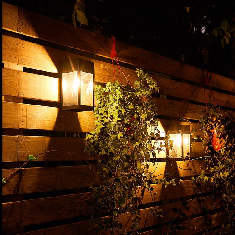 Lampe murale solaire LED élégante pour mur et clôture de jardin