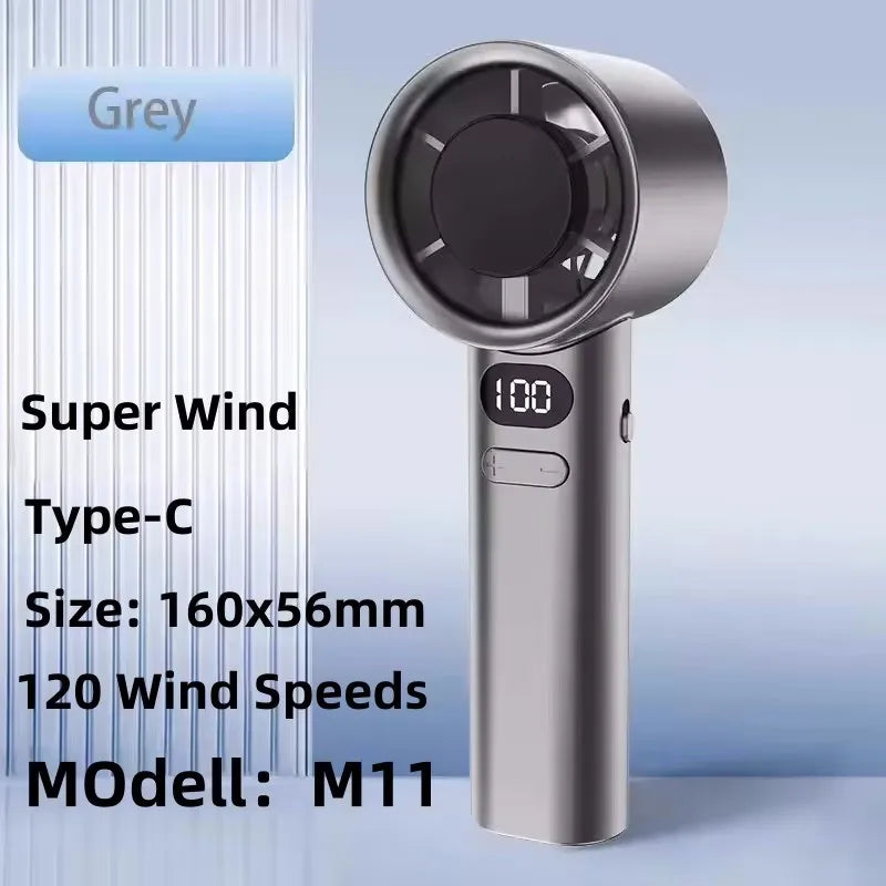 Portable Bladeless Neck Fan 8000mAh USB