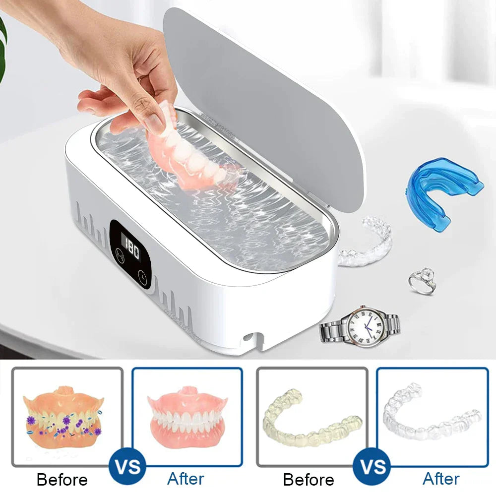 Ultrasonic Cleaning Device Multifunctional Denture Cleaners