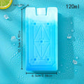 Reusable Ice Pack Gel for Coolers and Lunch Bags with Slim Rectangular Design