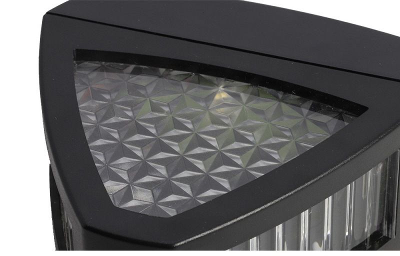 Lampada da parete solare esterna egiziana classica a LED