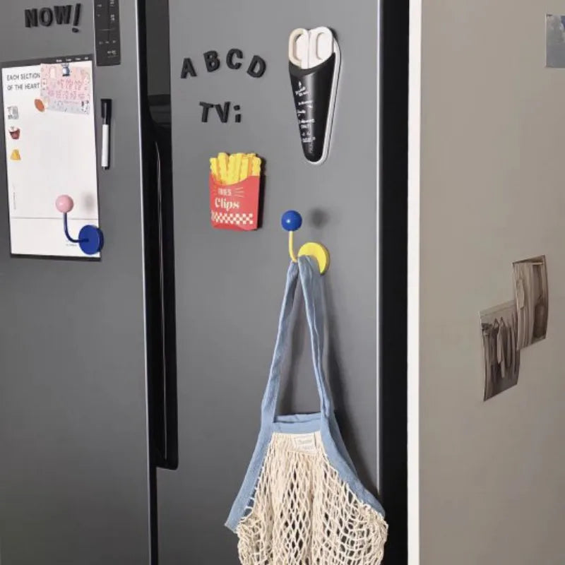 Vintage magnetyczny haczyk ścienny do organizacji domu