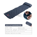 Tapis de couchage de camping gonflable avec oreiller intégré