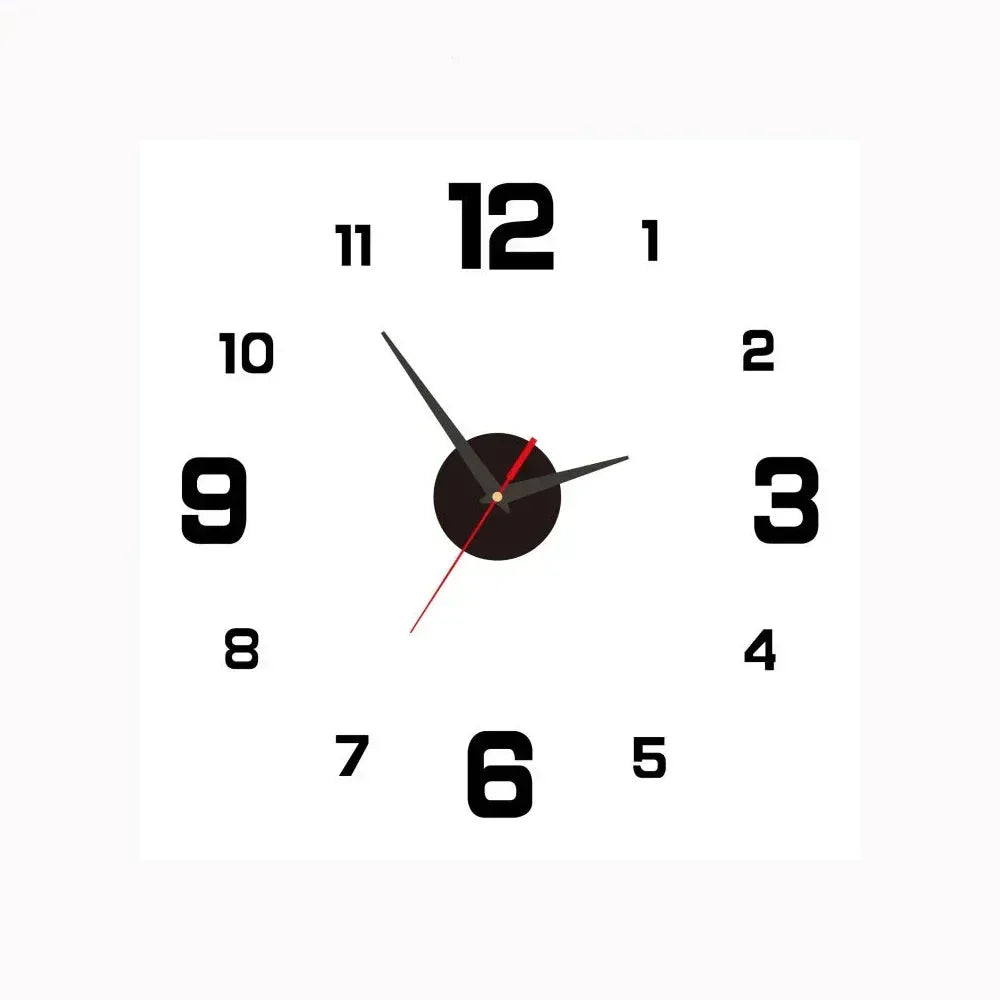 Universal designer silent wall clock for modern interiors