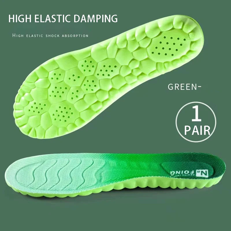 Semelles pour chaussures avec massage, soutien de la voûte plantaire et amorti