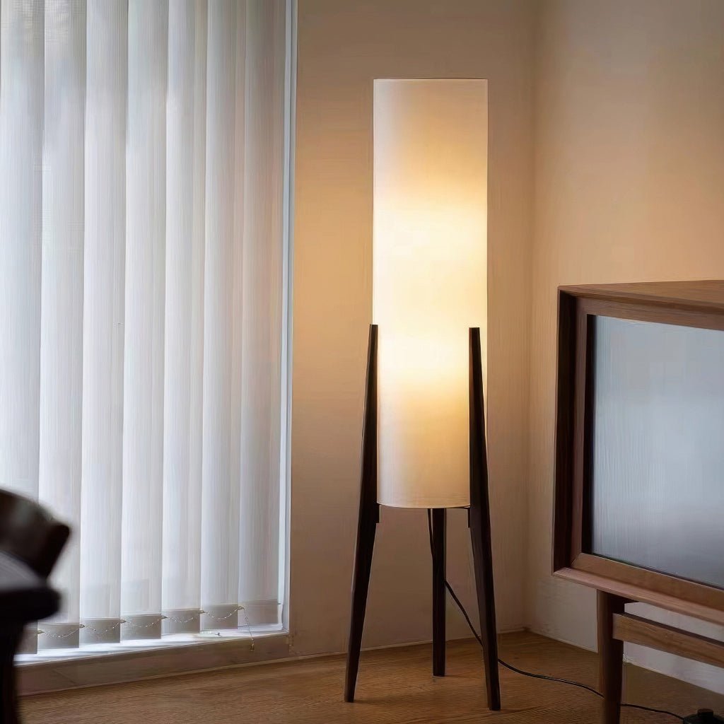 Nowoczesna Lampa Podłogowa z Regulowanym Oświetleniem LED