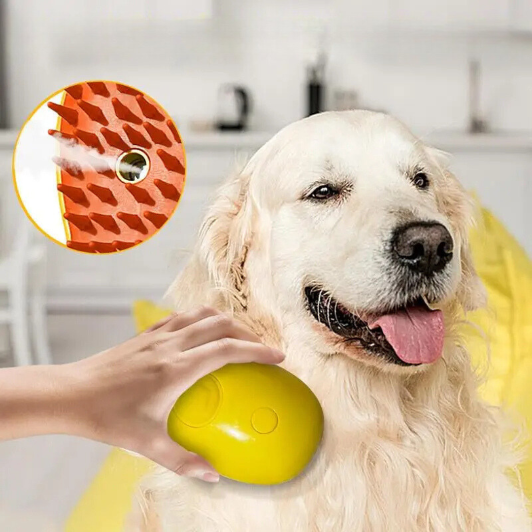 Wydajna Parowa Szczotka do Sierści Zwierząt