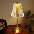Lampada elegante LED in cristallo con touch e regolazione della luminosità