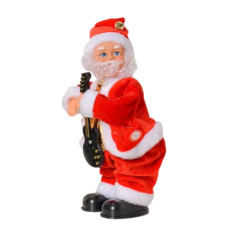 Festive Dancing Santa Figurine – Holiday Home Decoration