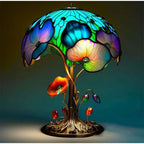Lampe de table décorative champignon lumière d'ambiance douce
