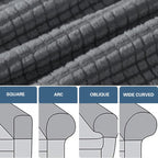 Eleganckie 2-częściowe pokrowce na podłokietniki sofy