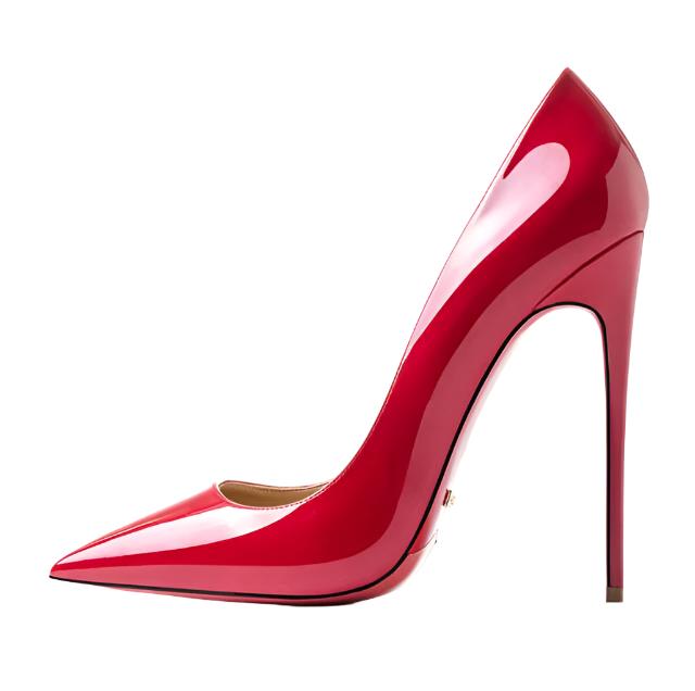 Dames pumps met spitse neus