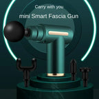 Przenośny Pistolet do Masażu USB z 4 Końcówkami