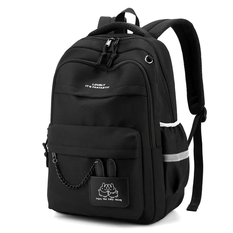 Schulrucksack für Mädchen mit geräumigem Stauraum