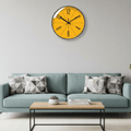 Horloge murale moderne avec mécanisme à quartz précis