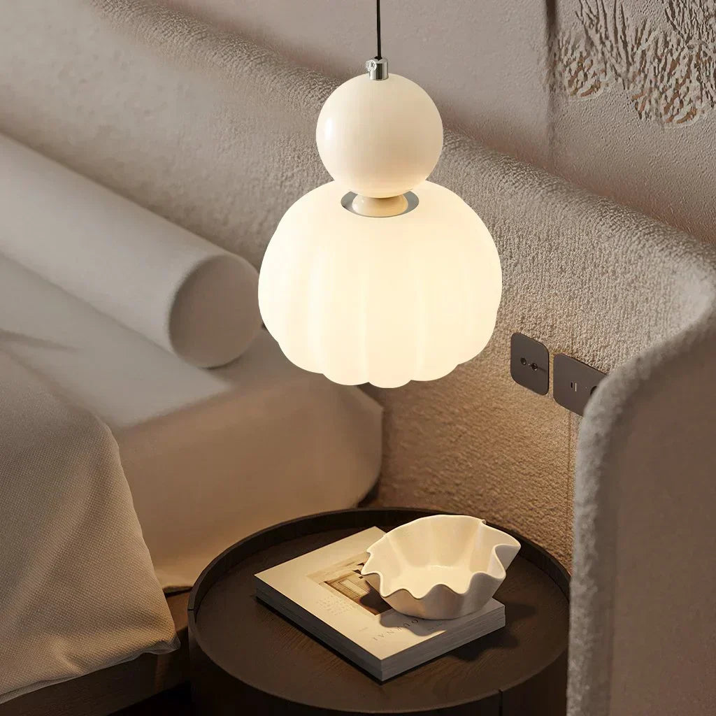 Schlanke moderne luxuriöse LED-Deckenpendelleuchte