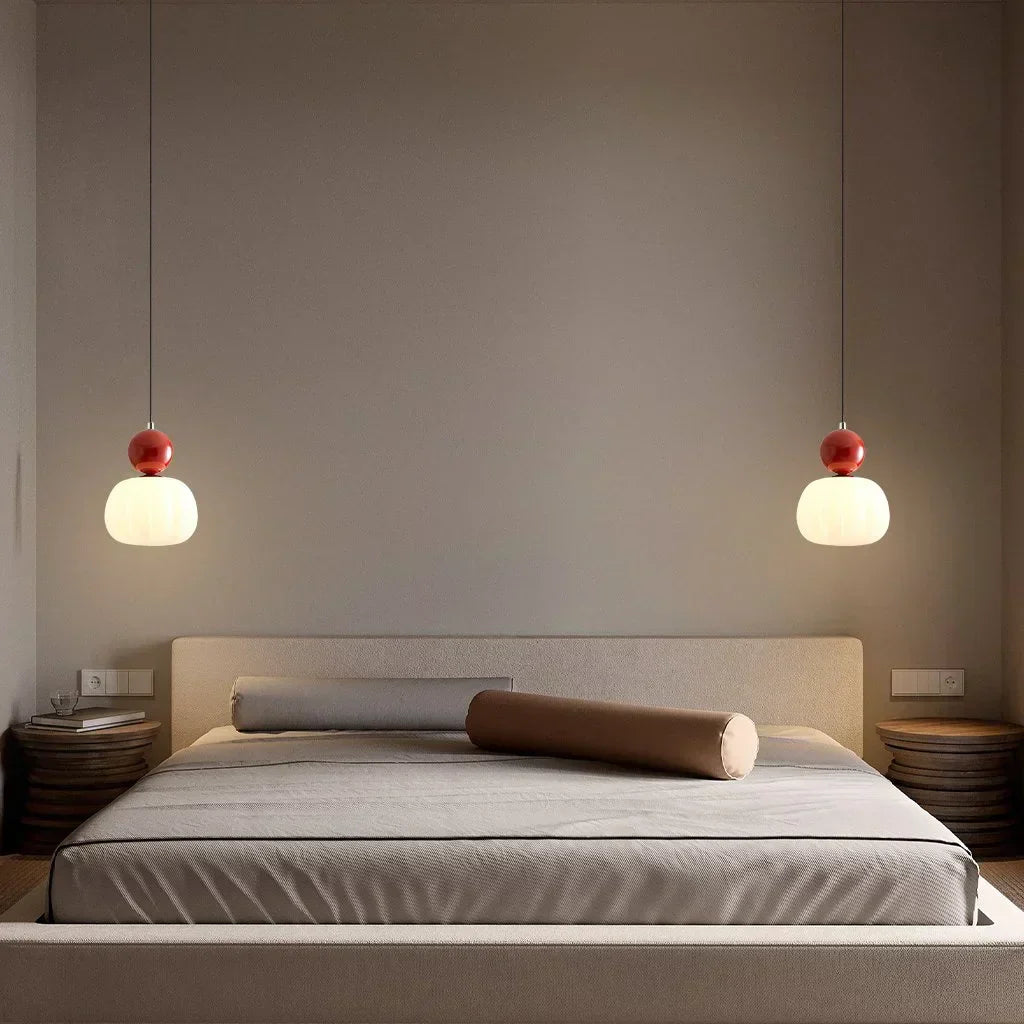 Schlanke moderne luxuriöse LED-Deckenpendelleuchte