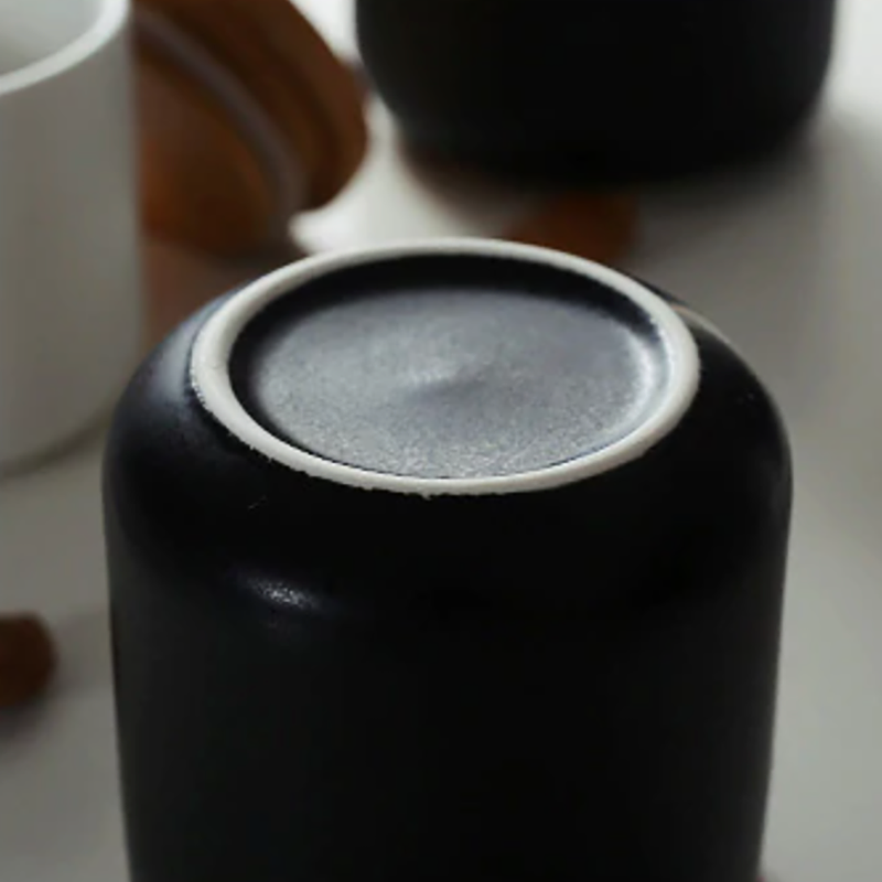 Keramik-Vorratsglas mit luftdichtem Holzdeckel für die Küche