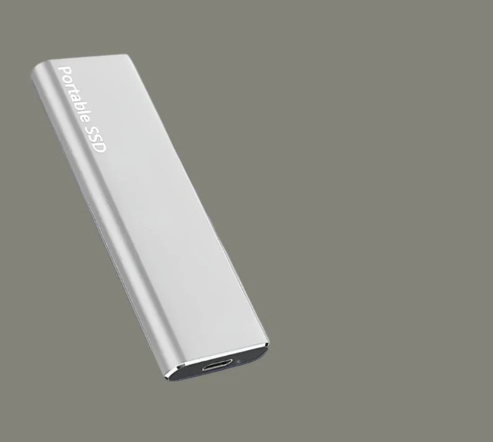 Kompaktes externes 4-TB-Laufwerk, leichtes tragbares USB-C-Laufwerk