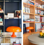 Lampa stołowa LED Mushroom z ciepłym blaskiem