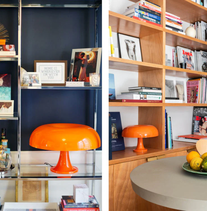 Lampa stołowa LED Mushroom z ciepłym blaskiem