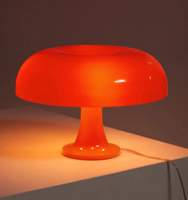 Lampa stołowa LED Mushroom z ciepłym blaskiem