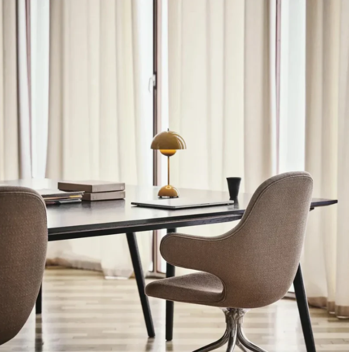 Nowoczesna Lampka Stołowa Dotykowa z Kloszem Kopułowym i Regulacją LED