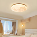Moonlamp LED Ceiling Lamp – Minimalist Round with Warm Light