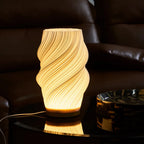 Nowoczesna lampa stołowa wave crest LED oświetlenie dekoracyjne