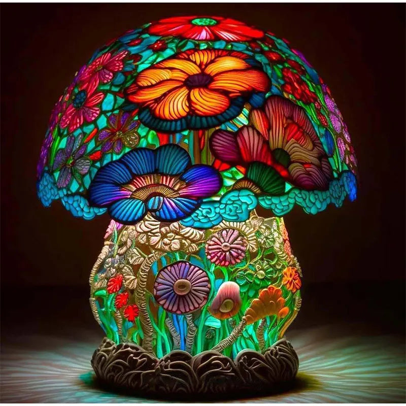Decorative Mushroom Table Lamp Soft Ambient Light