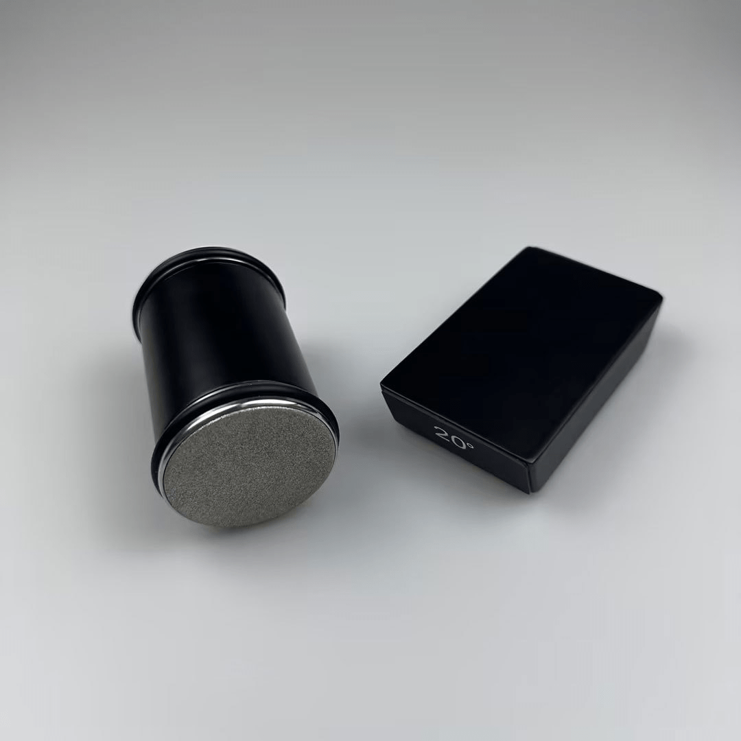 Compact knife sharpener with angle guide tool
