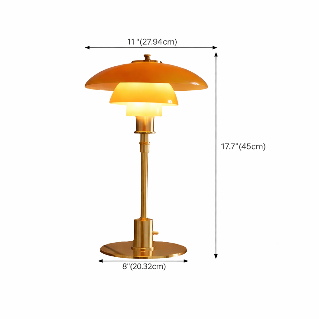 Skandynawska lampa stołowa LED dekoracyjne światło