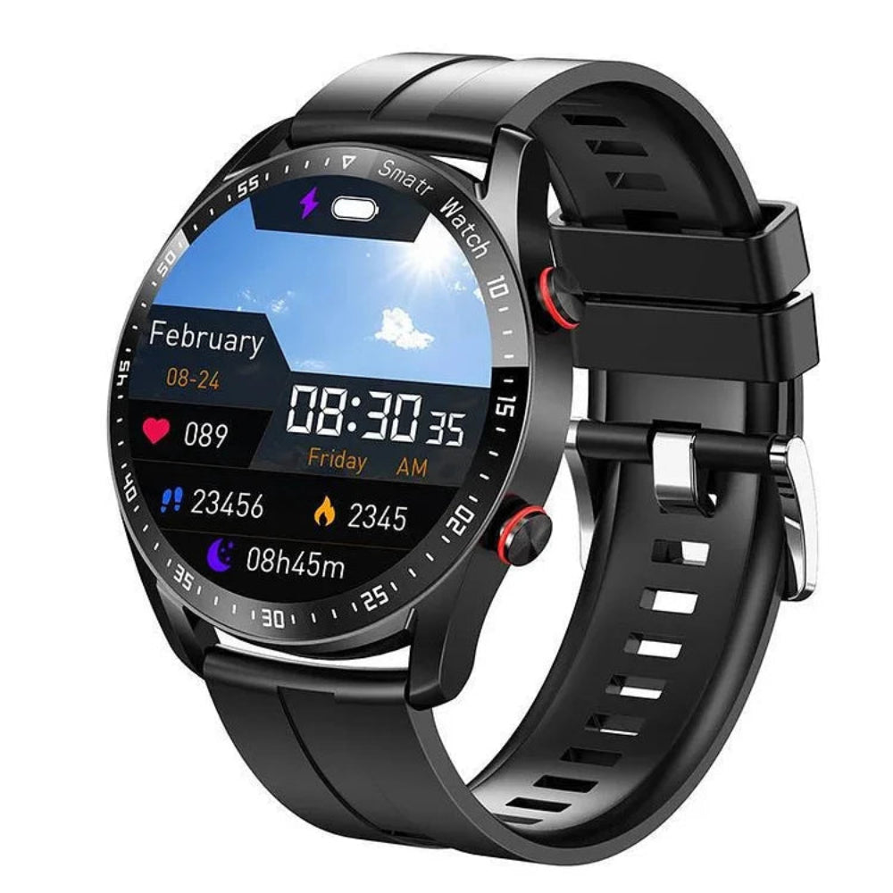 Touchscreen smartwatch met gezondheidsmonitoring functies