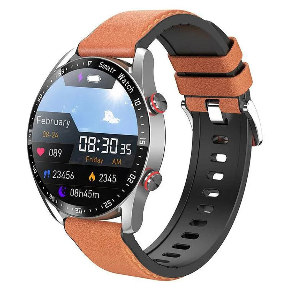 Touchscreen smartwatch met gezondheidsmonitoring functies