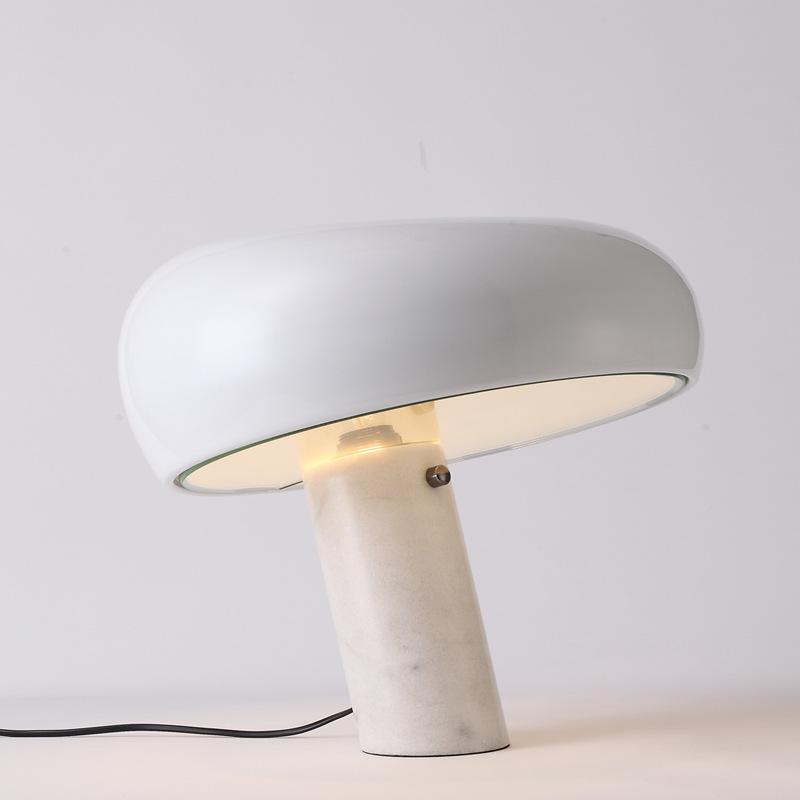 Lampada da tavolo in marmo – Illuminazione decorativa sottile per interni