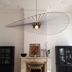 Lampa wisząca dekoracyjna delikatne światło falisty design