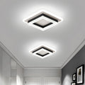 Plafonnier LED moderne carré et fin – Montage encastré compact