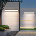 Lampe extérieure LED moderne et étanche à fixer au mur