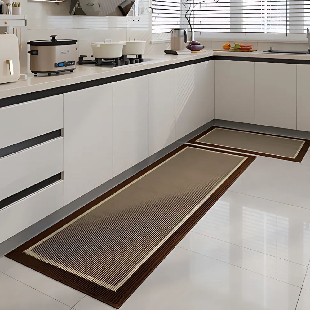 Tapis de cuisine décoratifs, antidérapants et imperméables